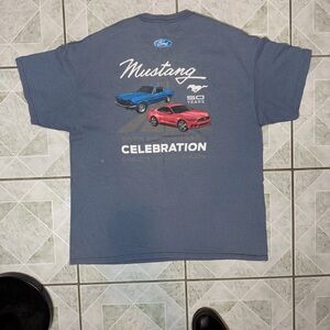 Ford Mustang 50 Years Blue Tee
